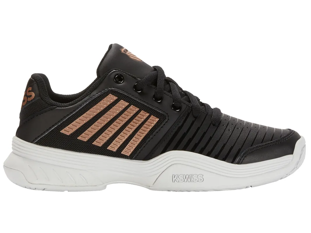 95443-059-M | COURT EXPRESS | BLACK/WHITE/ROSEGOLD sold by K-Swiss