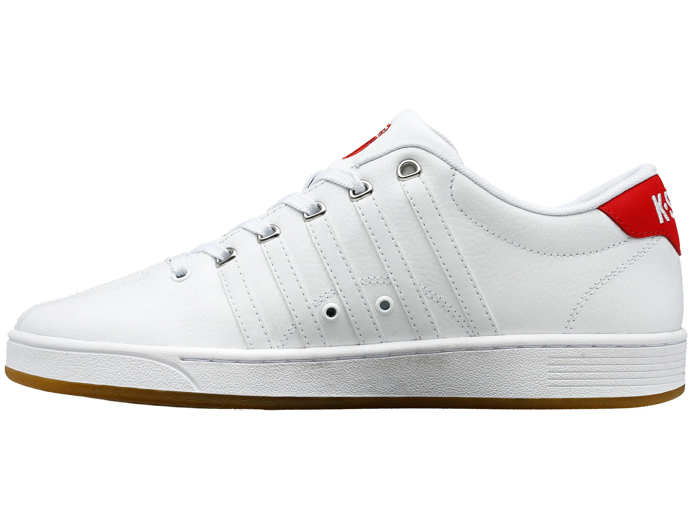 06793-935-M | COURT PRO II | WHITE/RED/GUM sold by K-Swiss product image thumbnail 5