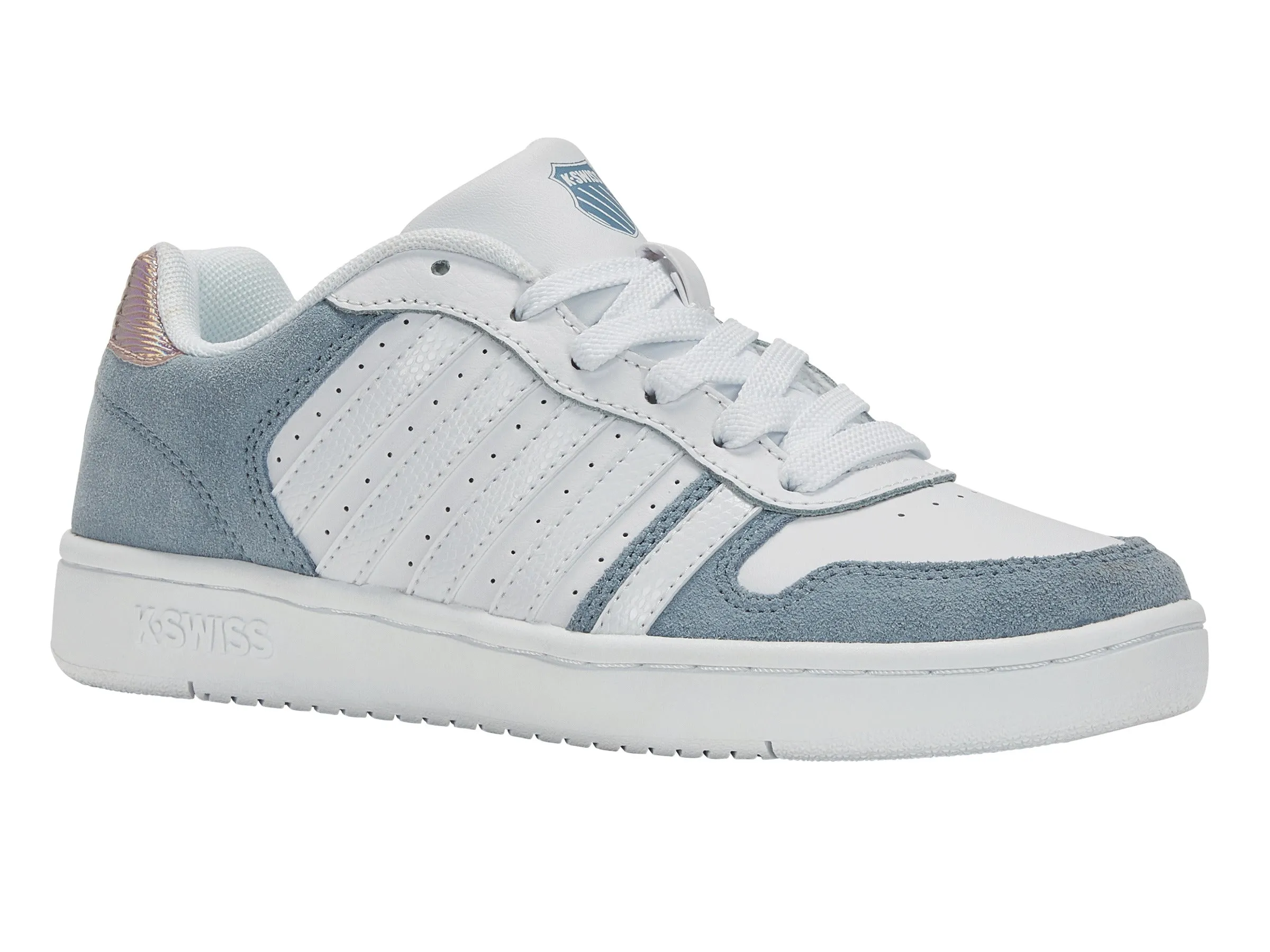 96931-118-M | COURT PALISADES | WHITE/ASHLEY BLUE/IRIDESCENT sold by K-Swiss product image thumbnail 2