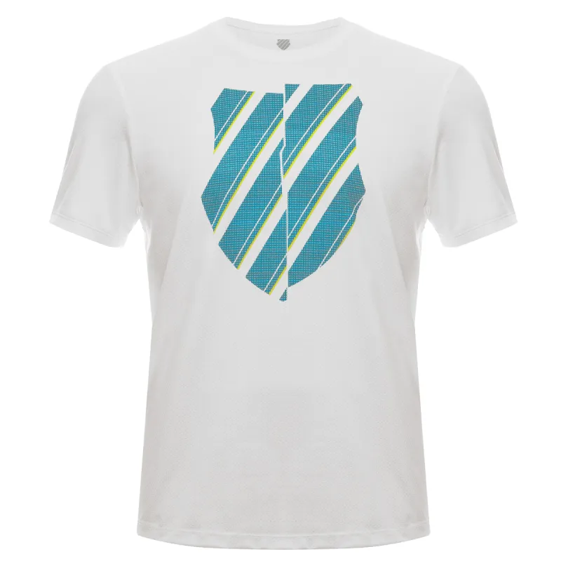 107225-100 | ELECTRIC LOGO S/S | WHITE sold by K-Swiss