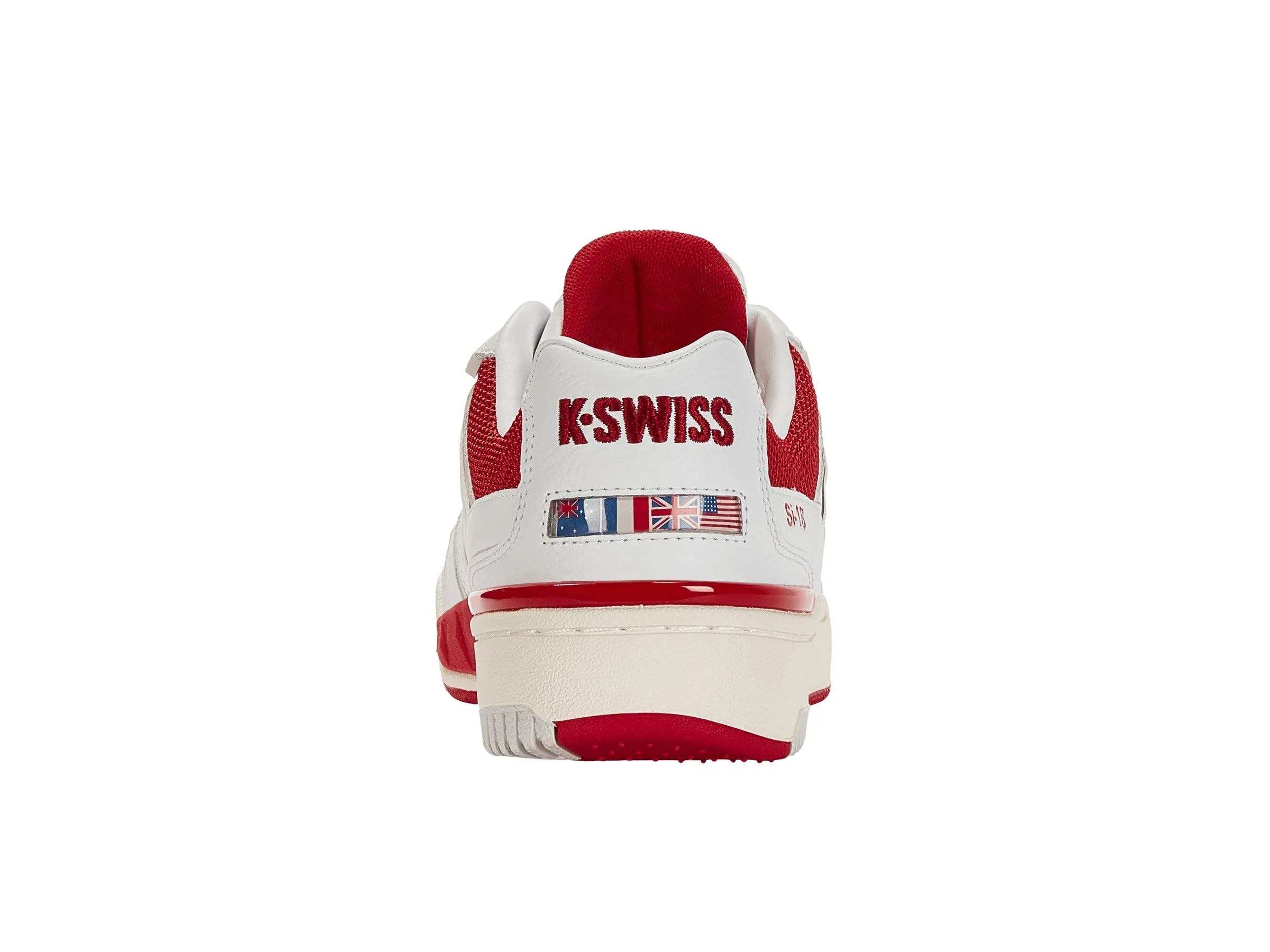 08531-119-M | SI-18 RIVAL | BRILLIANT WHITE/RED sold by K-Swiss product image thumbnail 4