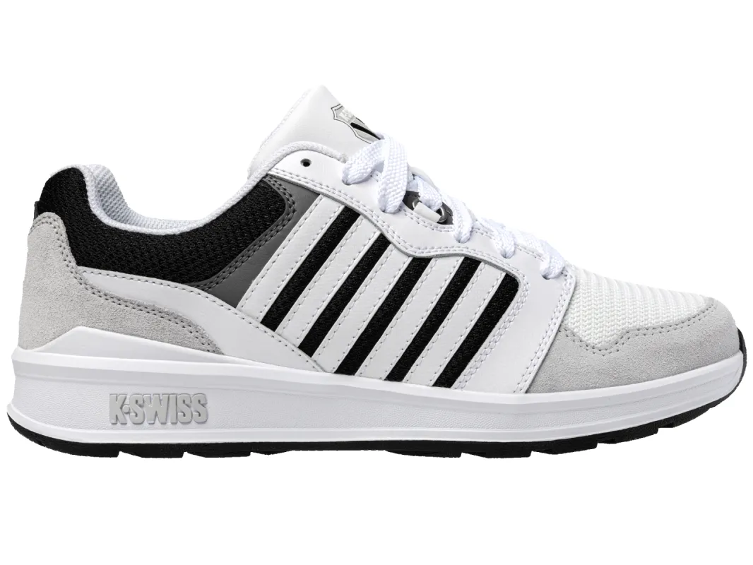 09079-920-M | RIVAL TRAINER T | WHITE/BLACK/LUNAR ROCK sold by K-Swiss