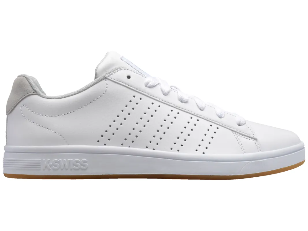 05586-188-M | COURT CASPER | WHITE/GRAY VIOLET/GUM sold by K-Swiss