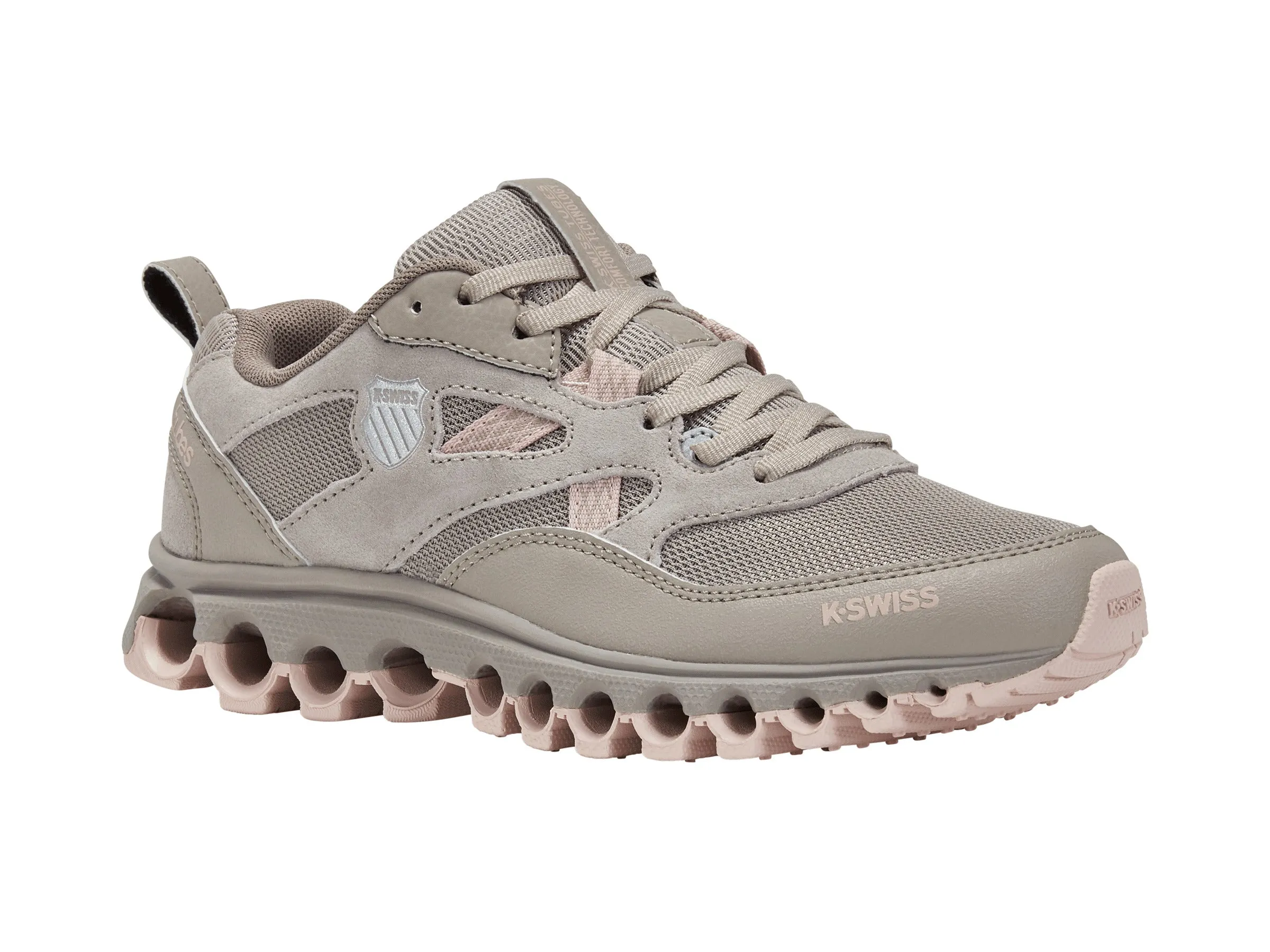 97437-233-M | TUBES TRAIL 200 | CHATEAU GRAY/MOONROCK/SILVER/PEACH WHIP sold by K-Swiss product image thumbnail 2