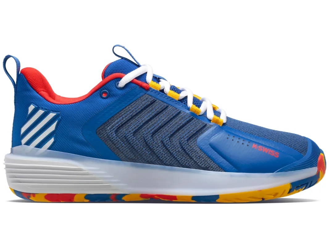 06988-442-M | ULTRASHOT 3 | CLASSIC BLUE/BERRY RED/LEMON CHROME sold by K-Swiss