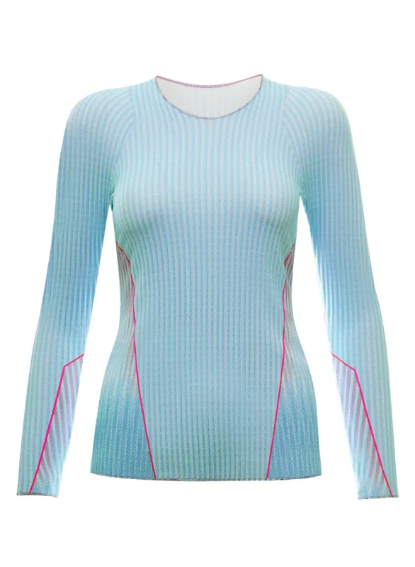 196052-462 | PLEATED L/S CREW | ANGEL sold by K-Swiss