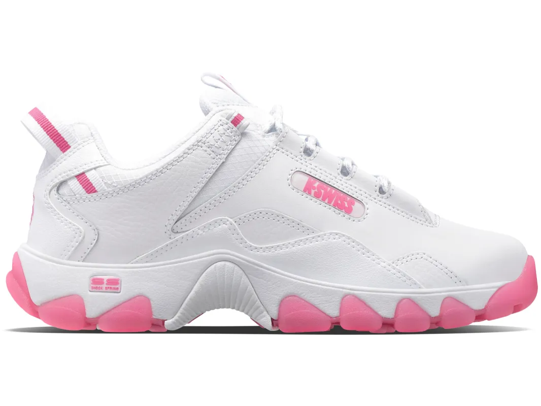 96787-145-M | CALI TRAIL | WHITE/SHOCKING PINK sold by K-Swiss