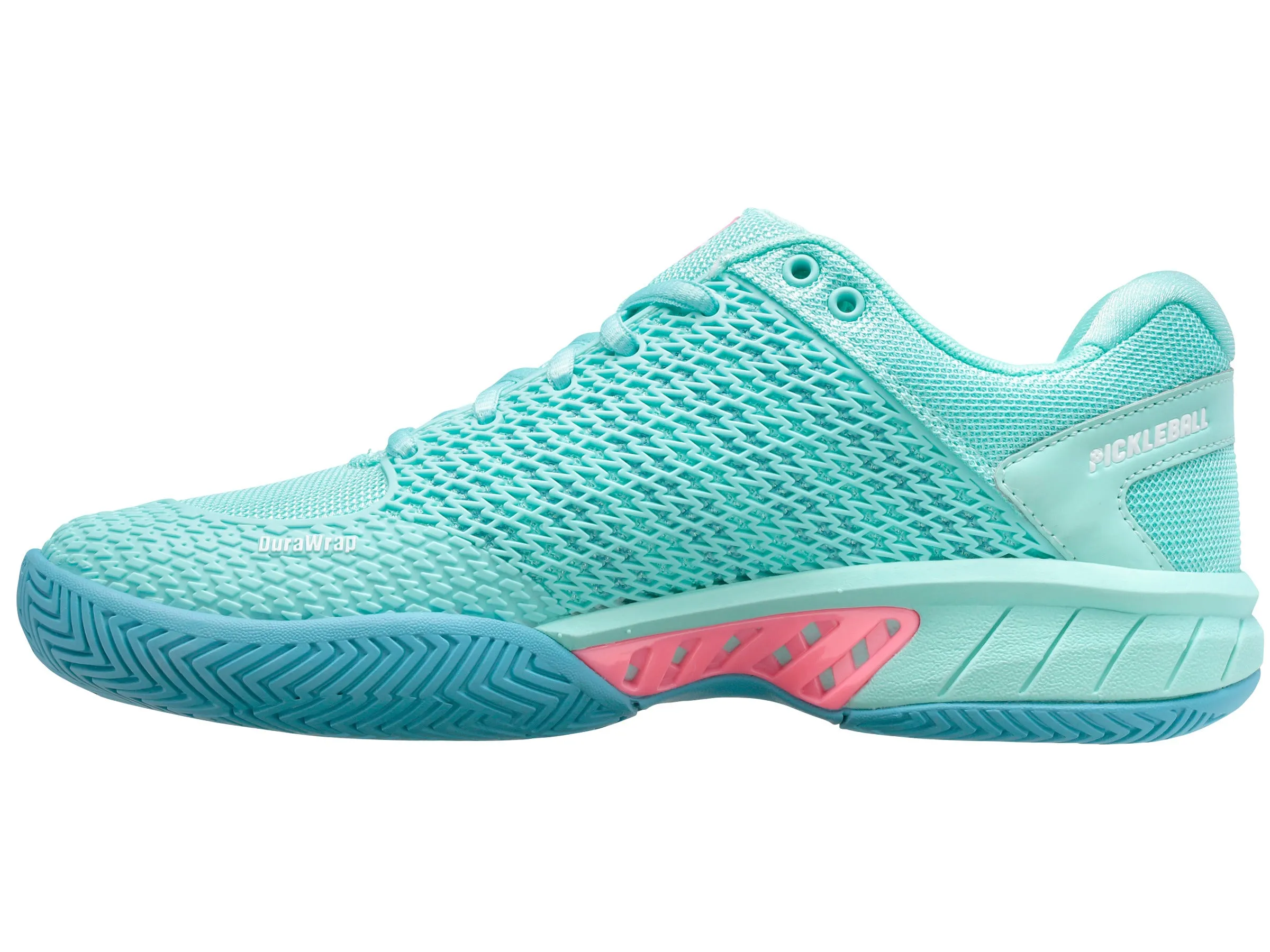 96563-436-M | EXPRESS LIGHT PICKLEBALL | ARUBA BLUE/MAUI BLUE/SOFT NEON PINK sold by K-Swiss product image thumbnail 5