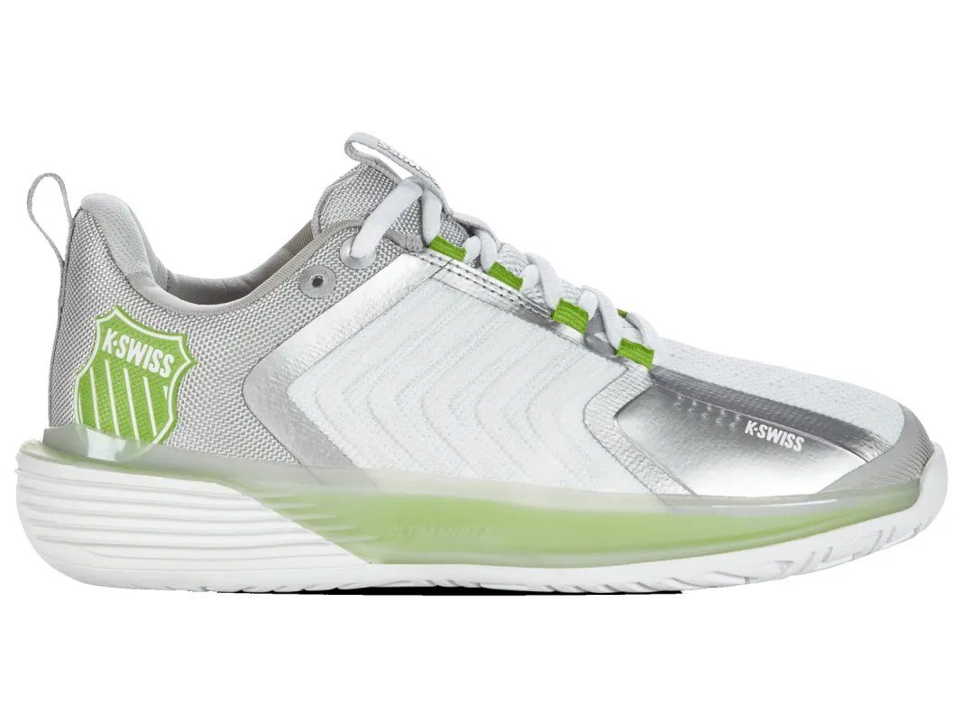 96988-956-M | ULTRASHOT 3 | WHITE/GRAY VIOLET/LIME GREEN sold by K-Swiss
