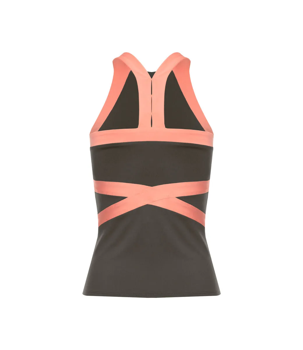 196055-025 | CRISS-CROSS TANK | ASPHALT sold by K-Swiss product image thumbnail 2