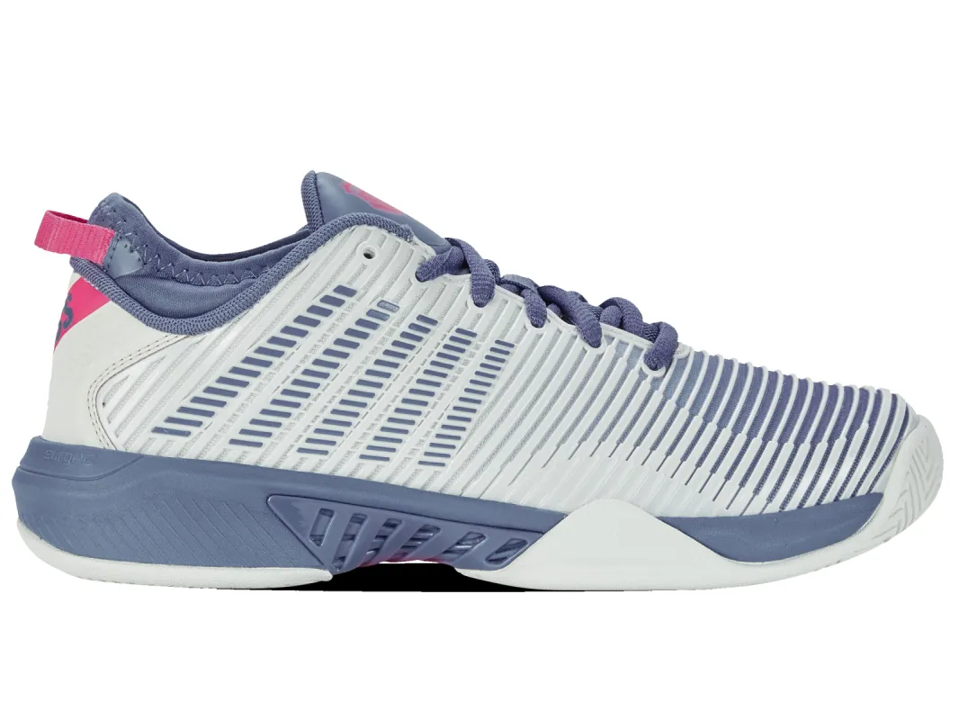 96615-483-M | HYPERCOURT SUPREME | BLUE BLUSH/INFINITY/CARMINE ROSE sold by K-Swiss