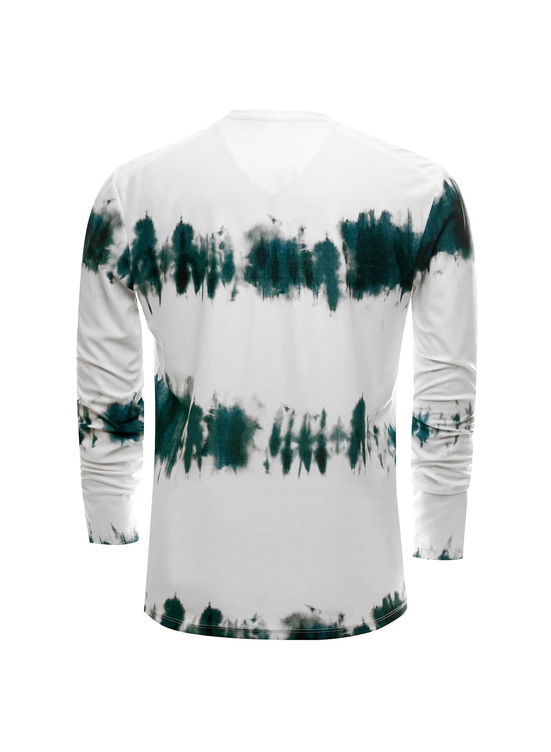107239-440 | TIDE DYE L/S CREW | EVERGREEN sold by K-Swiss product image thumbnail 2