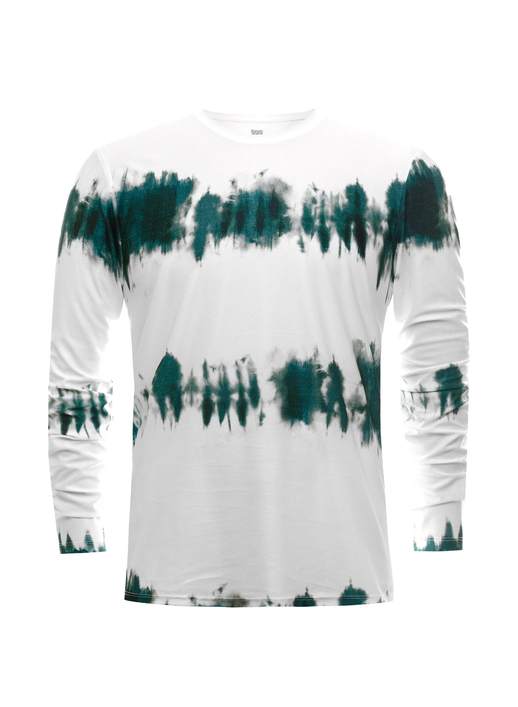 107239-440 | TIDE DYE L/S CREW | EVERGREEN sold by K-Swiss