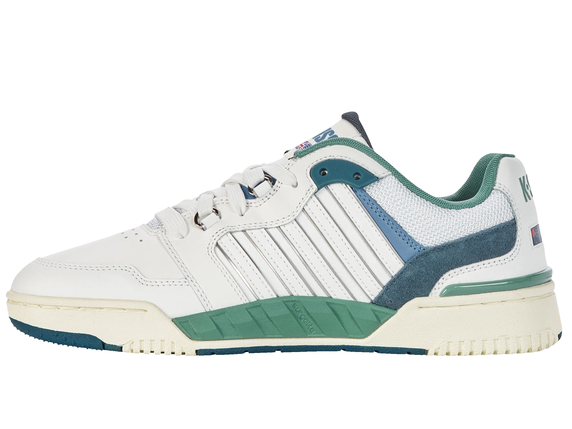 08531-197-M | SI-18 RIVAL | BRILLIANT WHITE/ASHLEIGH BLUE/BERYL GREEN sold by K-Swiss product image thumbnail 5