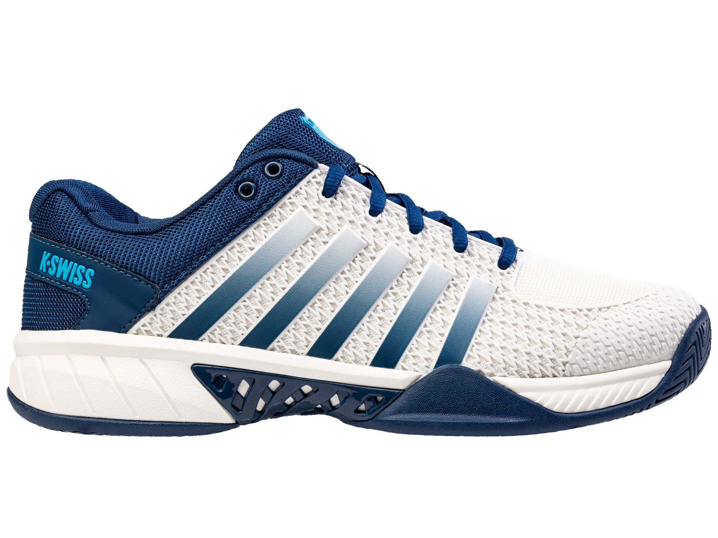 06563-442-M | EXPRESS LIGHT PICKLEBALL | BLUE OPAL/BLANC DE BLANC/CYAN BLUE sold by K-Swiss