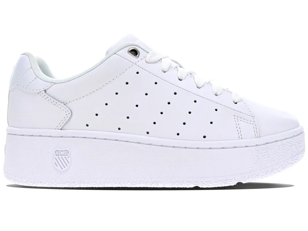 98536-101-M | CLASSIC PF PLATFORM | WHITE/WHITE sold by K-Swiss