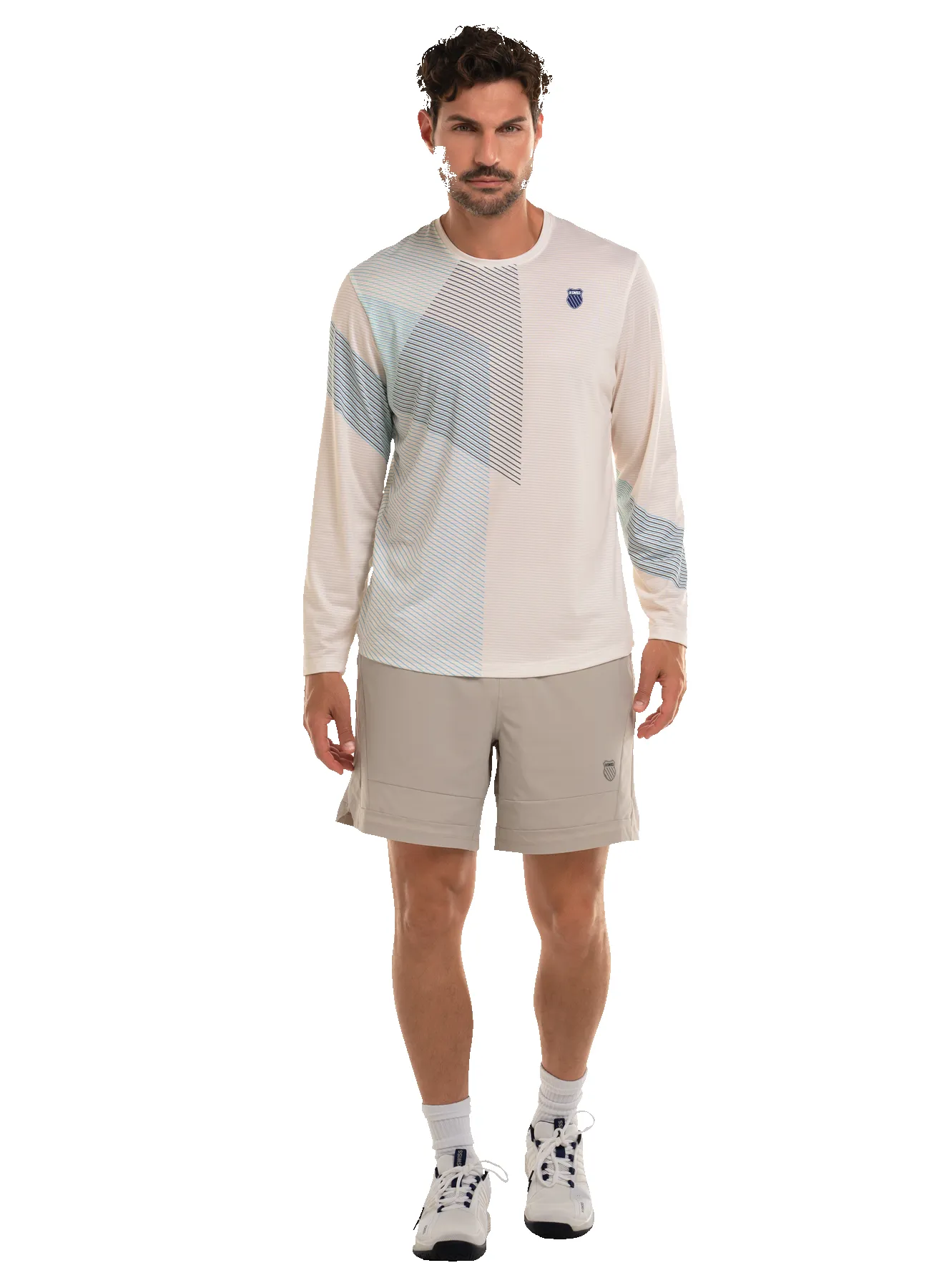 1010200-116 | BLUE HEAT L/S | STAR WHITE sold by K-Swiss product image thumbnail 2