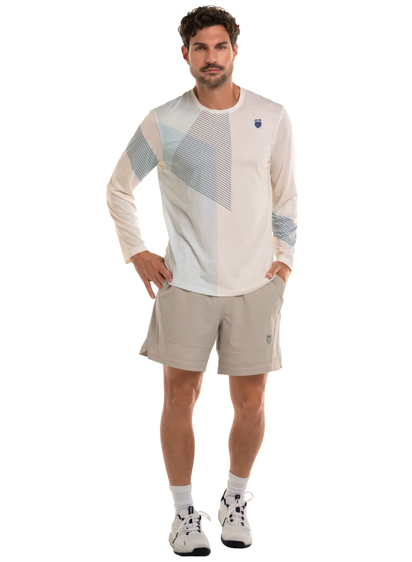 1010200-116 | BLUE HEAT L/S | STAR WHITE sold by K-Swiss product image thumbnail 5