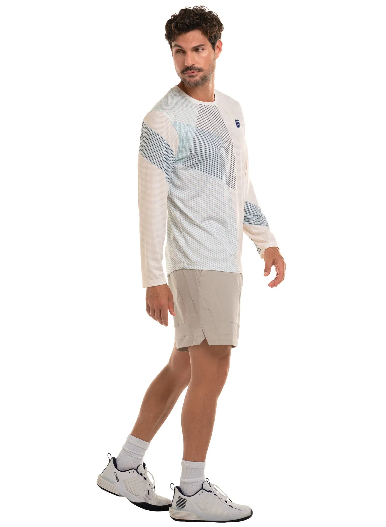 1010200-116 | BLUE HEAT L/S | STAR WHITE sold by K-Swiss product image thumbnail 3