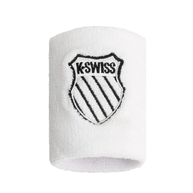WB033-100 | UNISEX COURT WRISTBAND | WHITE sold by K-Swiss