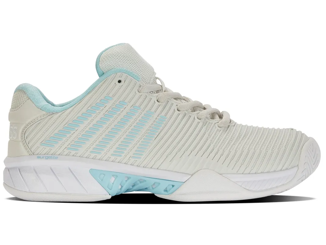96613-089-M | HYPERCOURT EXPRESS 2 | VAPOROUS GRAY/WHITE/BLUE GLOW sold by K-Swiss