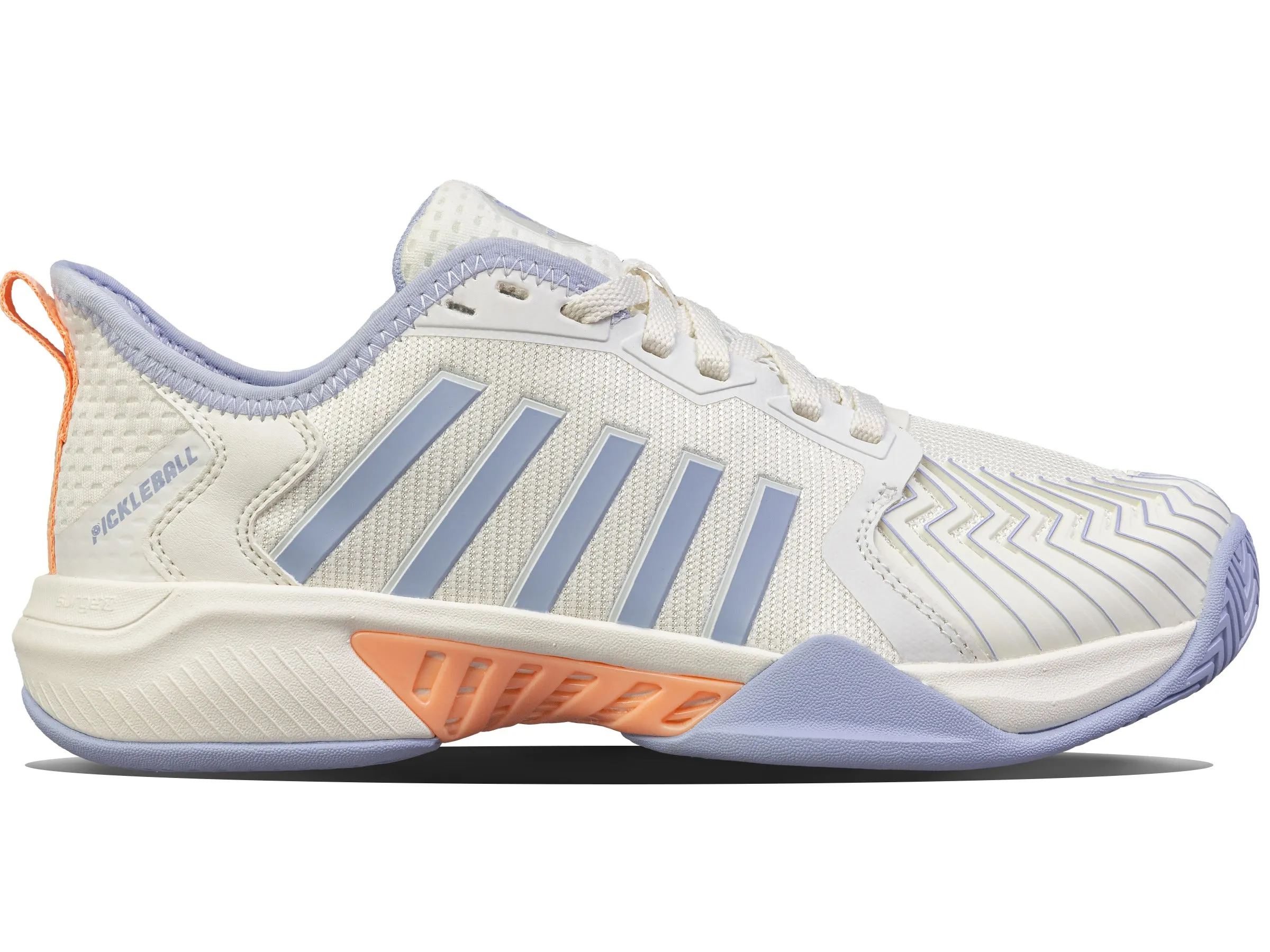 97916-956-M | PICKLEBALL SUPREME | WHITE/HEATHER/PEACH FUZZ sold by K-Swiss