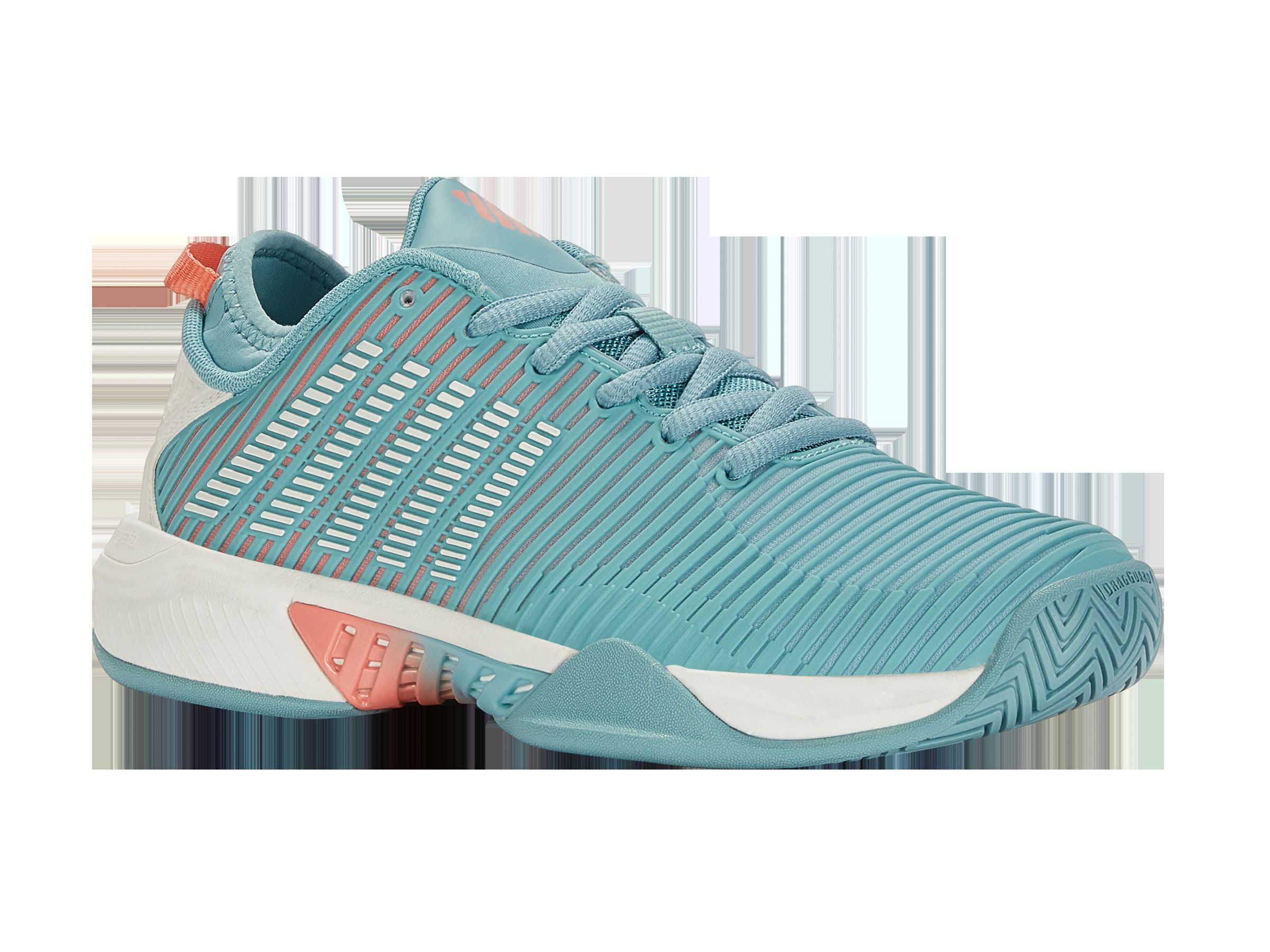 K96615-407 | Women's Hypercourt Supreme | Nile Blue/Blanc de Blanc/Desert Flower sold by K-Swiss product image thumbnail 2