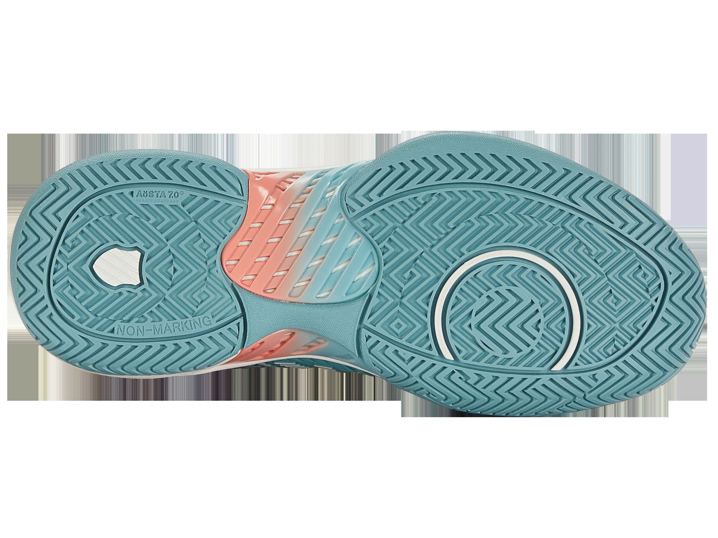 K96615-407 | Women's Hypercourt Supreme | Nile Blue/Blanc de Blanc/Desert Flower sold by K-Swiss product image thumbnail 6