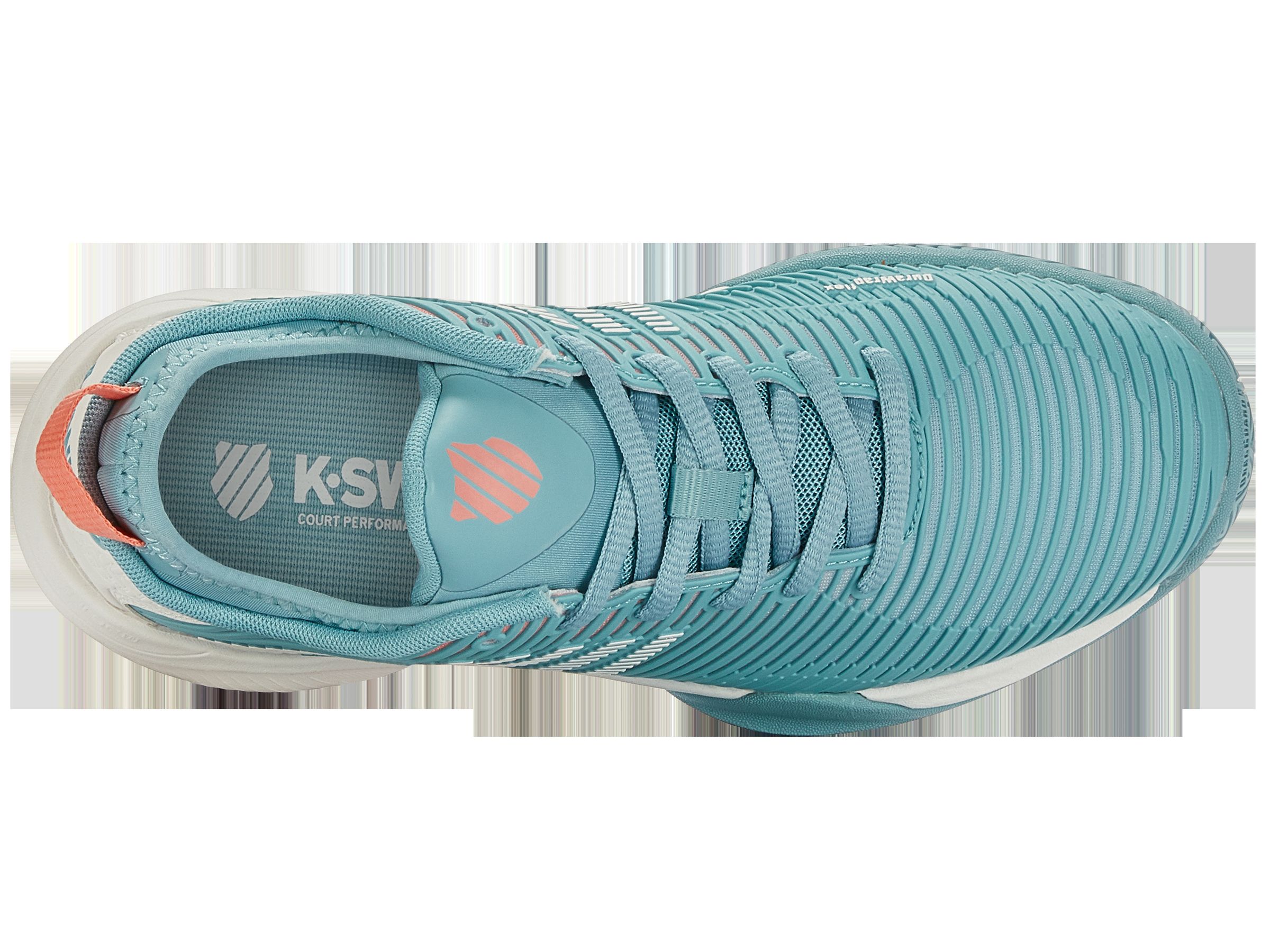K96615-407 | Women's Hypercourt Supreme | Nile Blue/Blanc de Blanc/Desert Flower sold by K-Swiss product image thumbnail 7