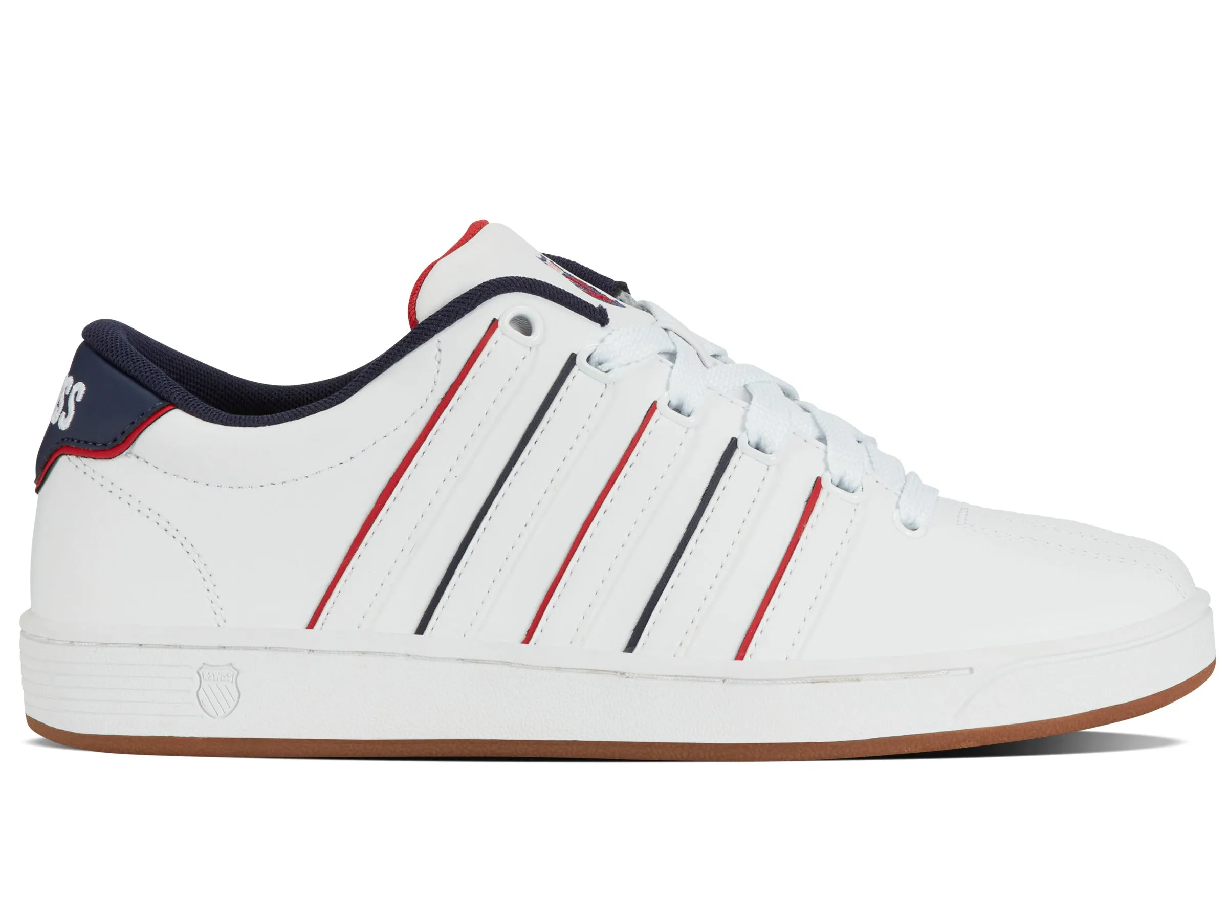 05063-162-M | COURT PRO II CMF SP | WHITE/CORPORATE/GUM sold by K-Swiss