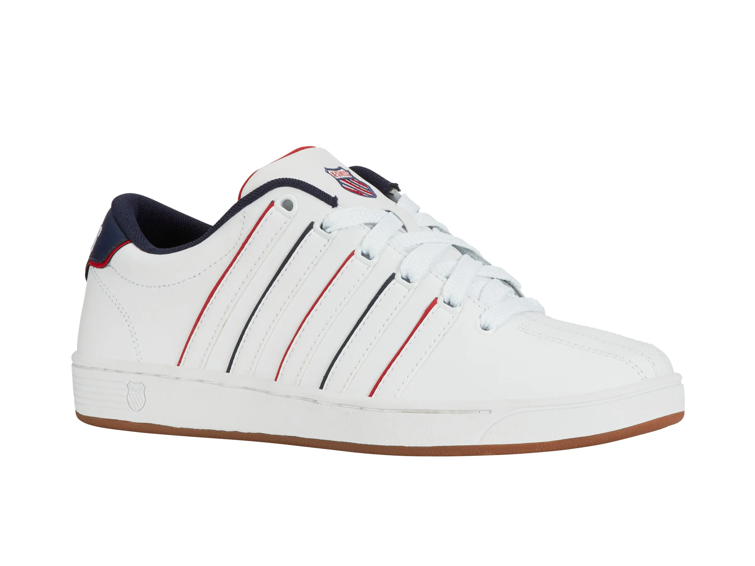 05063-162-M | COURT PRO II CMF SP | WHITE/CORPORATE/GUM sold by K-Swiss product image thumbnail 2