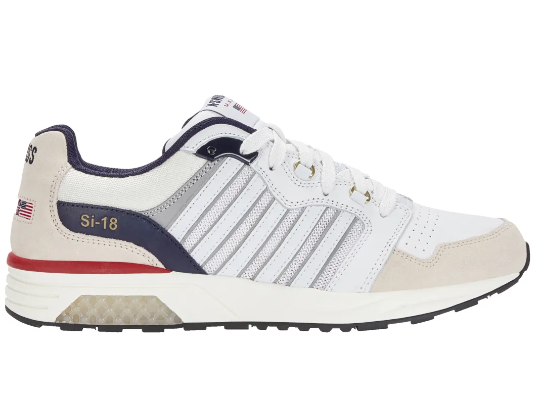 08533-143-M | SI-18 RANNELL SUEDE USA | VINTAGE WHT/PEACOT/SAMBA sold by K-Swiss