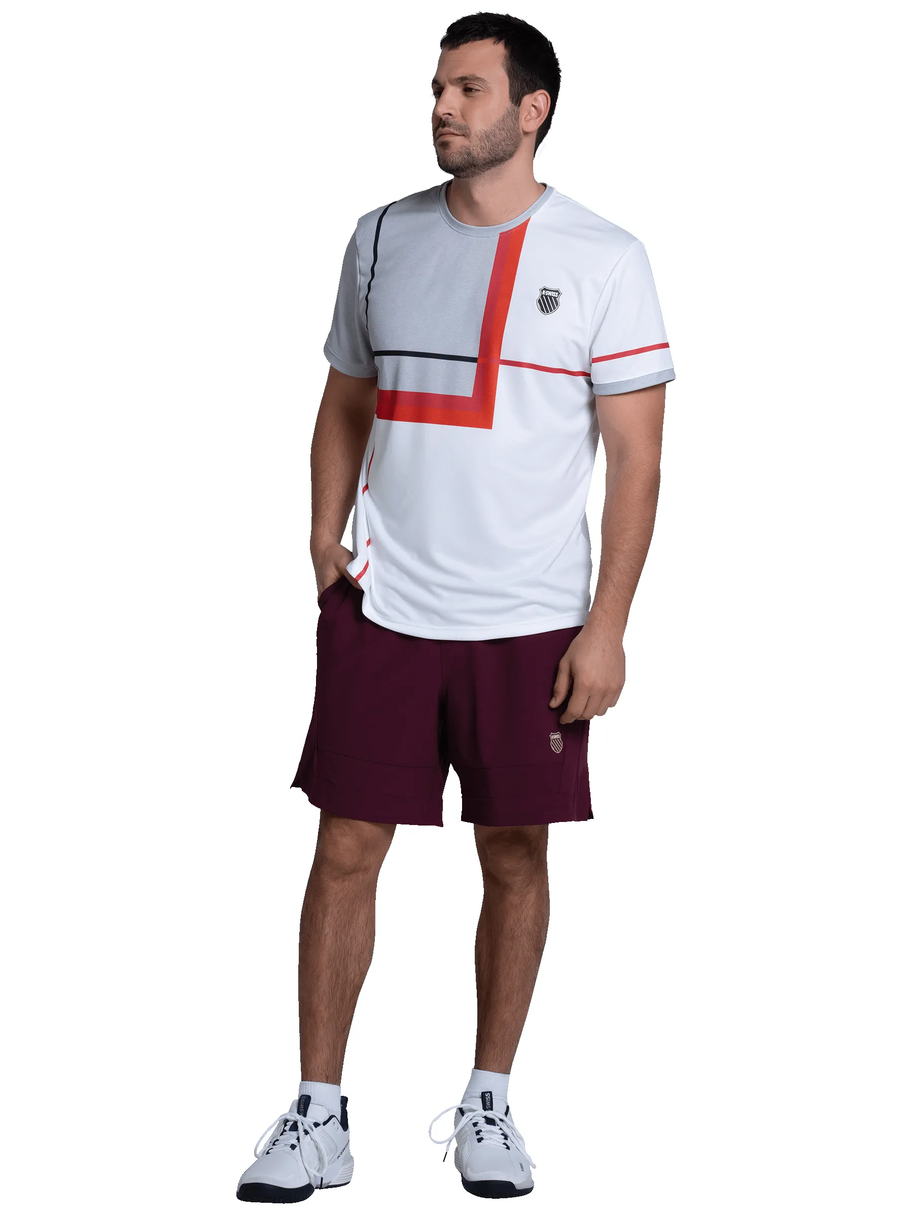 109111-650 | RIP STOP SHORT-7" | WINE sold by K-Swiss product image thumbnail 4
