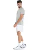 107701-026 | ICON CREW | HEATHER GRAY sold by K-Swiss
