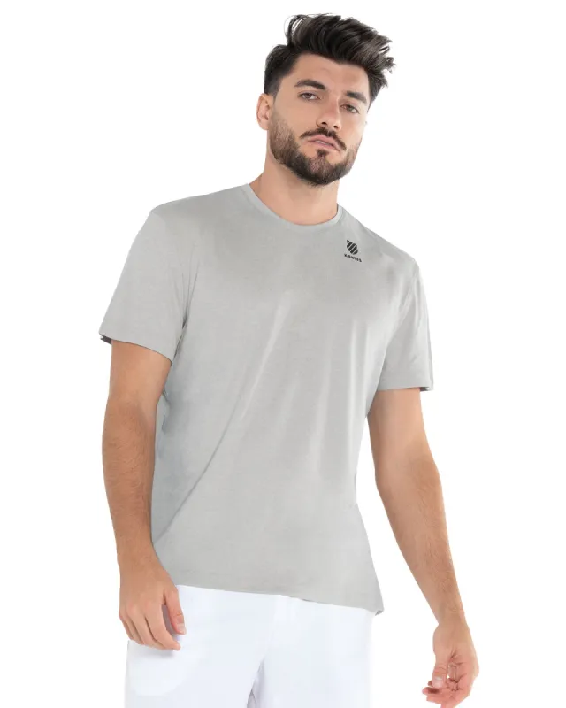 107701-026 | ICON CREW | HEATHER GRAY sold by K-Swiss