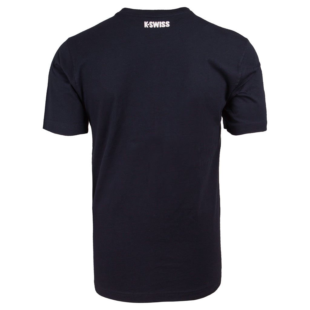 KSM183TE02 | Men's My Swiss Tee | Navy - Final Sale sold by K-Swiss product image thumbnail 2