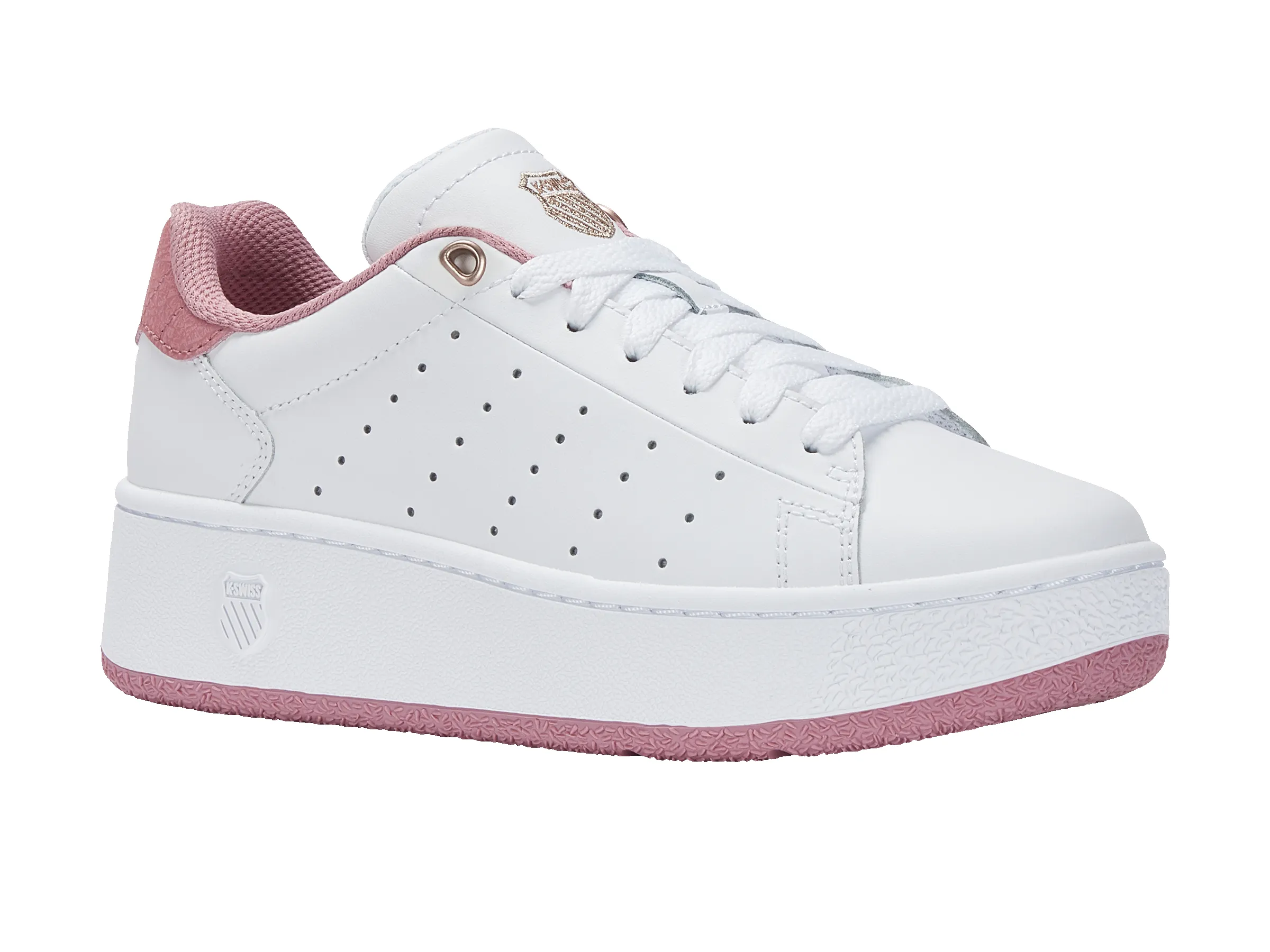 98536-165-M | CLASSIC PF PLATFORM | WHITE/FOXGLOVE sold by K-Swiss product image thumbnail 2