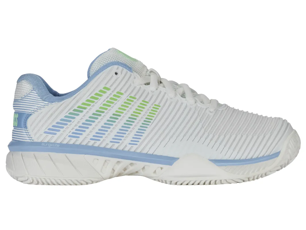 96614-126-M | HYPERCOURT EXPRESS 2 CLAY | LUCENT WHITE/DUTCH CANAL/PARADISE GREEN sold by K-Swiss