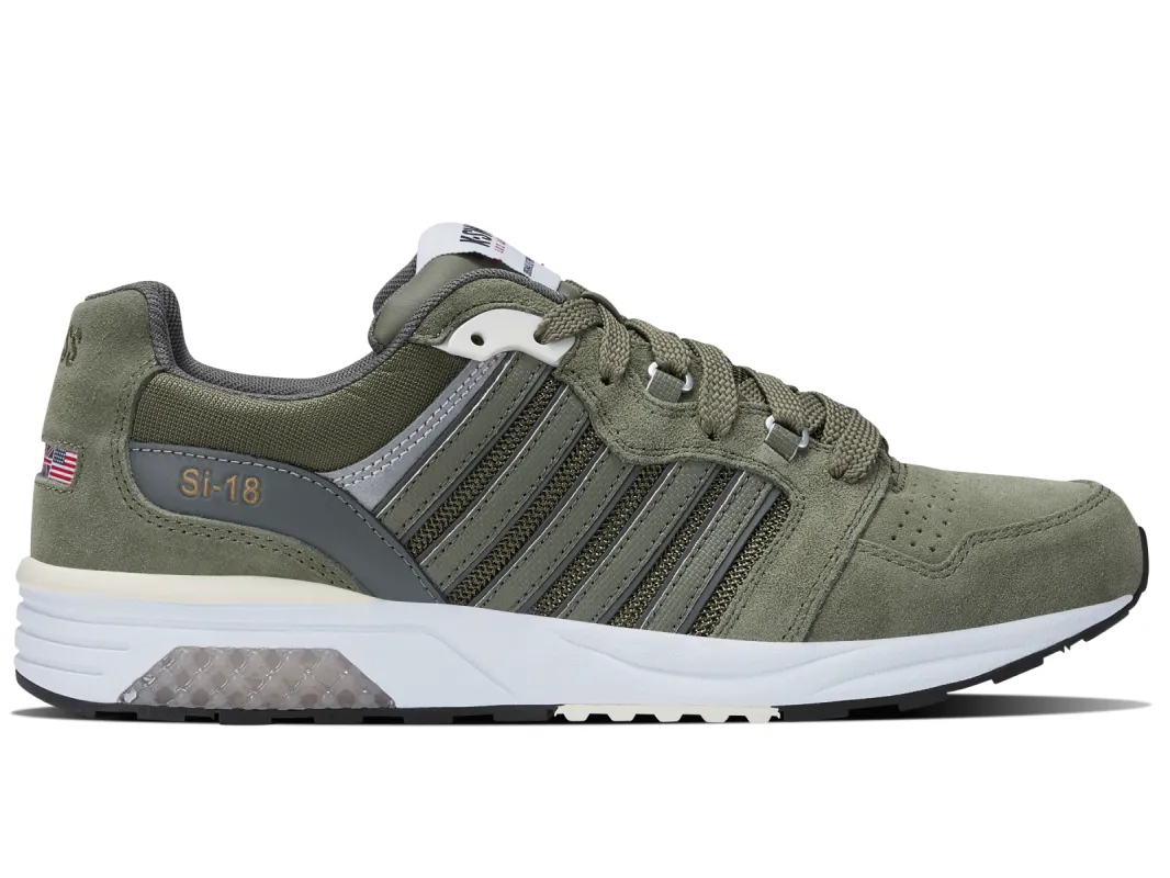 07951-399-M | SI-18 RANNELL SDE | DEEP LICHEN/GUNMETAL/WHT sold by K-Swiss