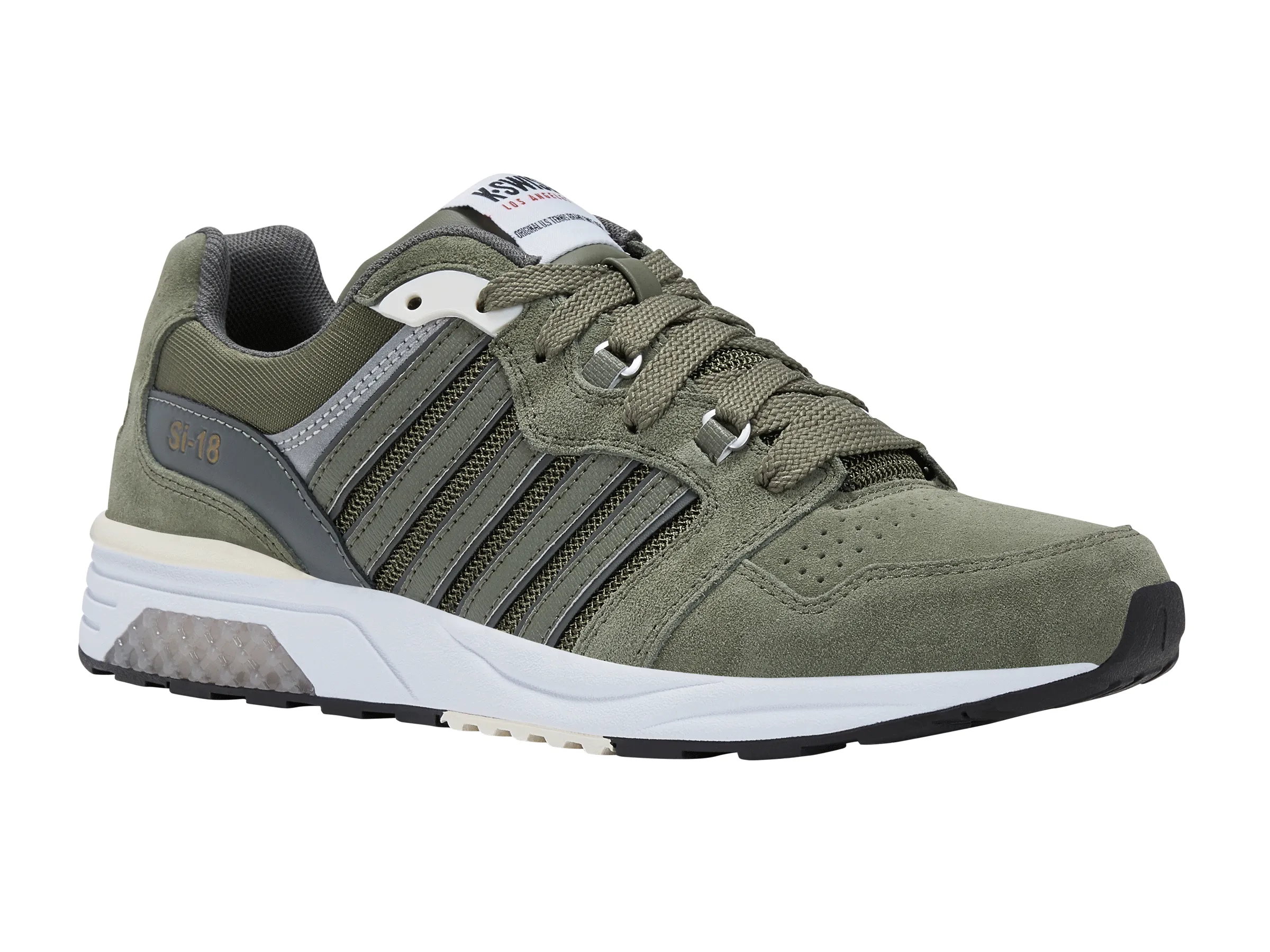 07951-399-M | SI-18 RANNELL SDE | DEEP LICHEN/GUNMETAL/WHT sold by K-Swiss product image thumbnail 2