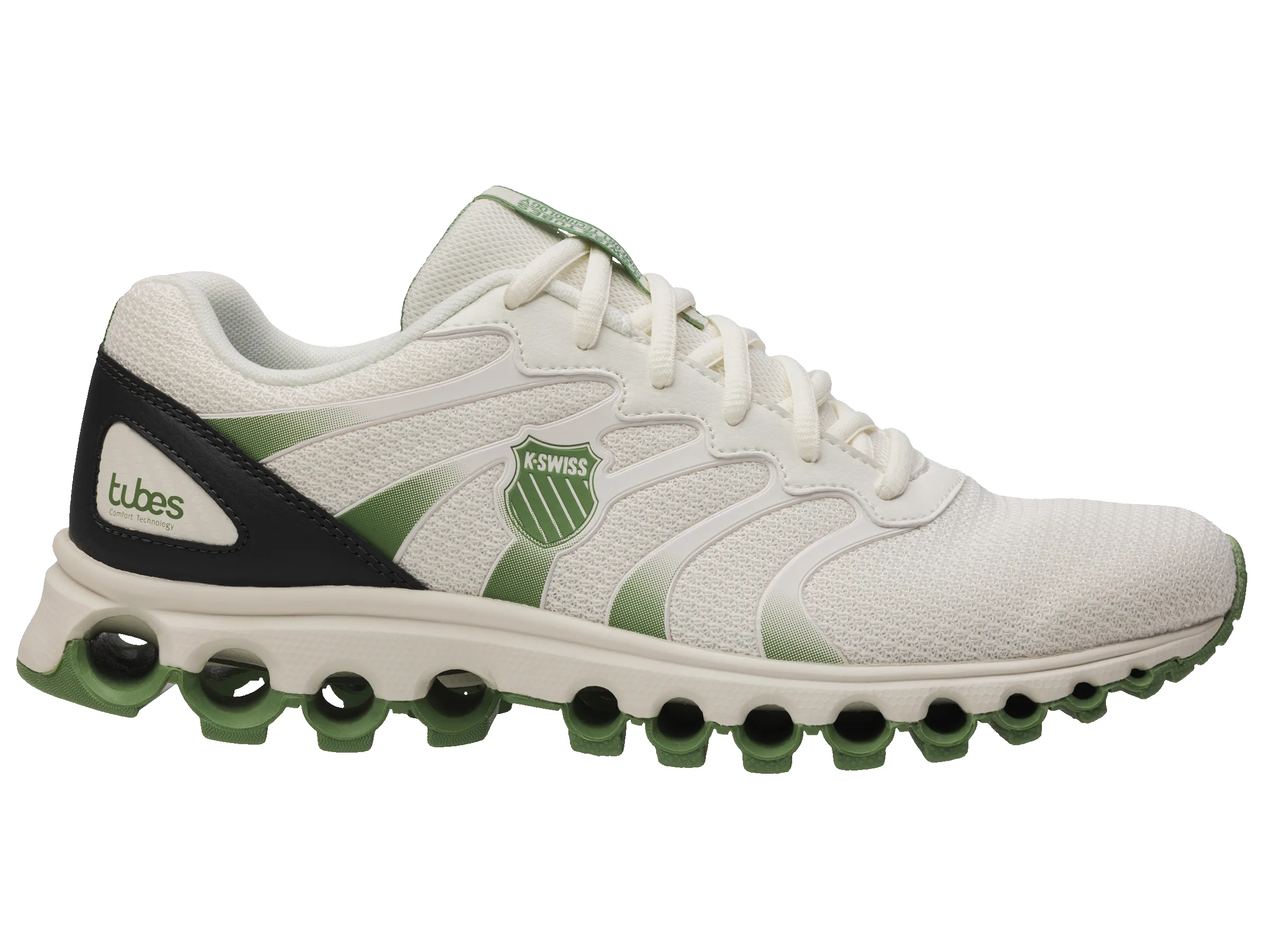 07112-120-M | TUBES 200 | BLANC/ASPHALT/WATERCRESS sold by K-Swiss