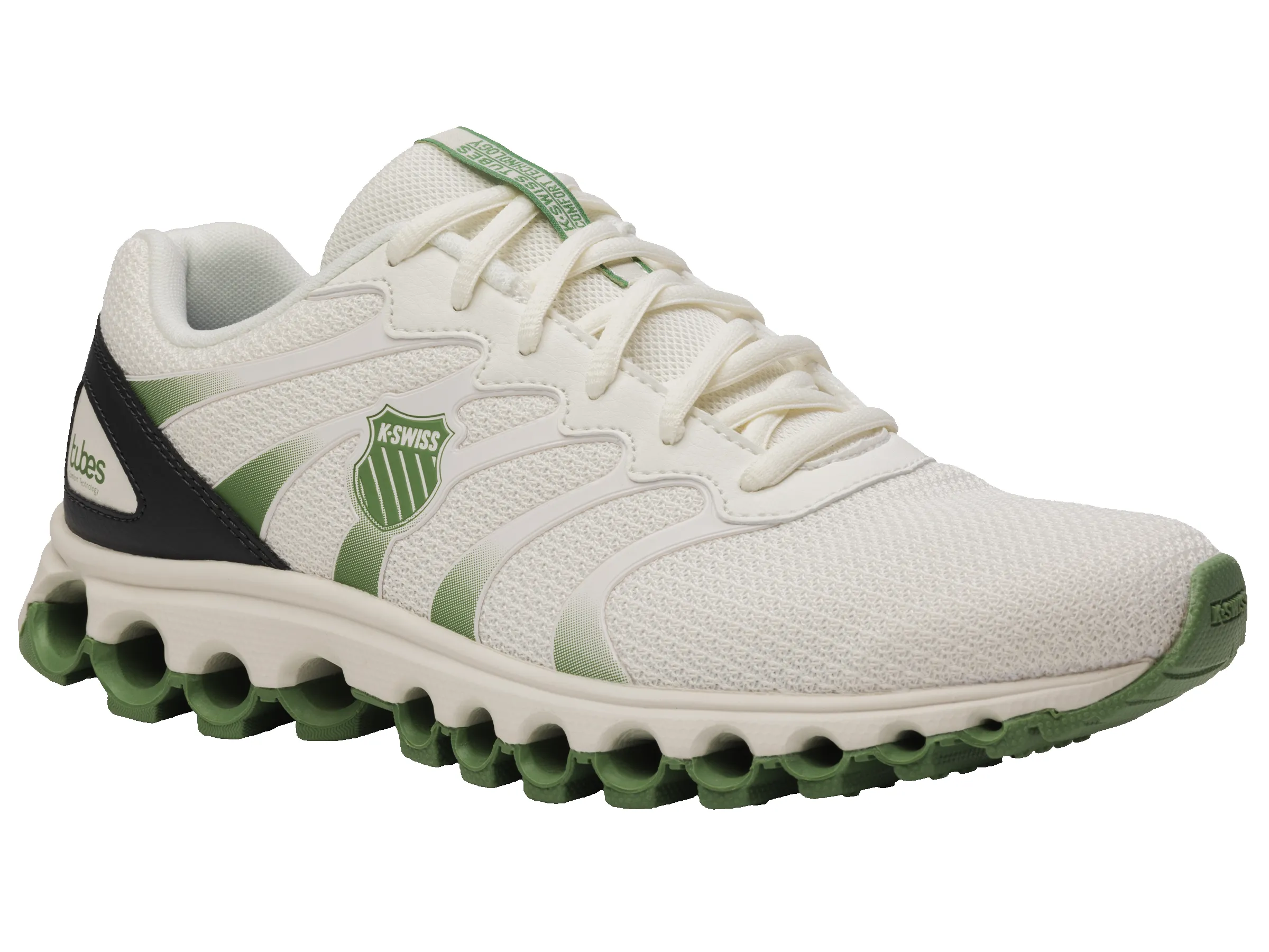 07112-120-M | TUBES 200 | BLANC/ASPHALT/WATERCRESS sold by K-Swiss product image thumbnail 2
