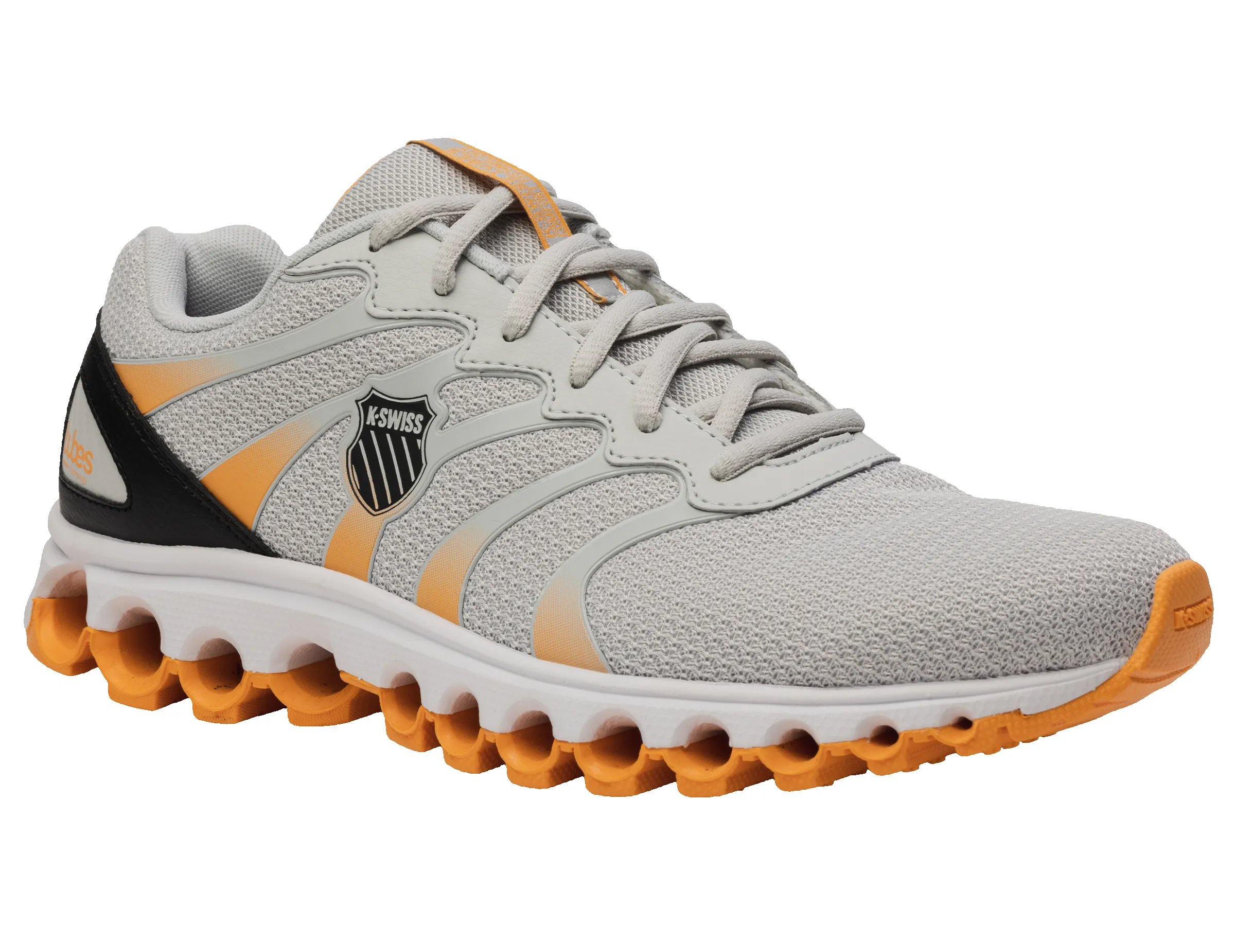 07112-083-M | TUBES 200 | GRAY/BLACK/ORANGE sold by K-Swiss product image thumbnail 2
