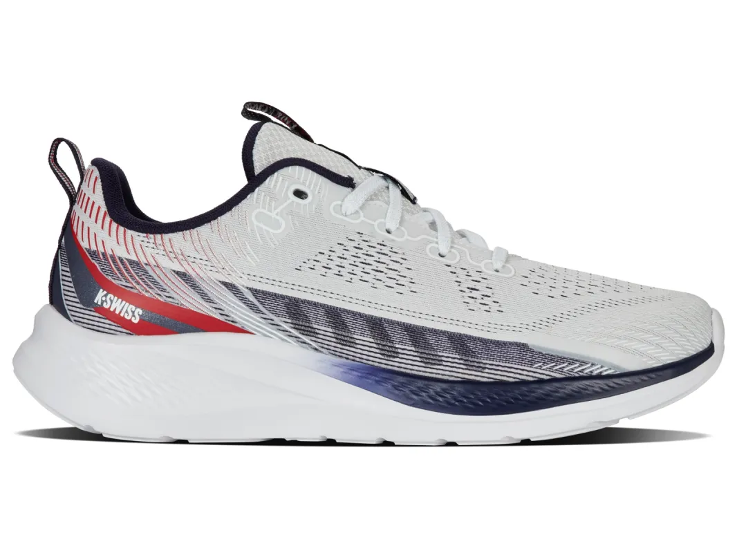 04302-113-M | PROTO TRAINER | WHITE/PEACOAT/MARS RED sold by K-Swiss