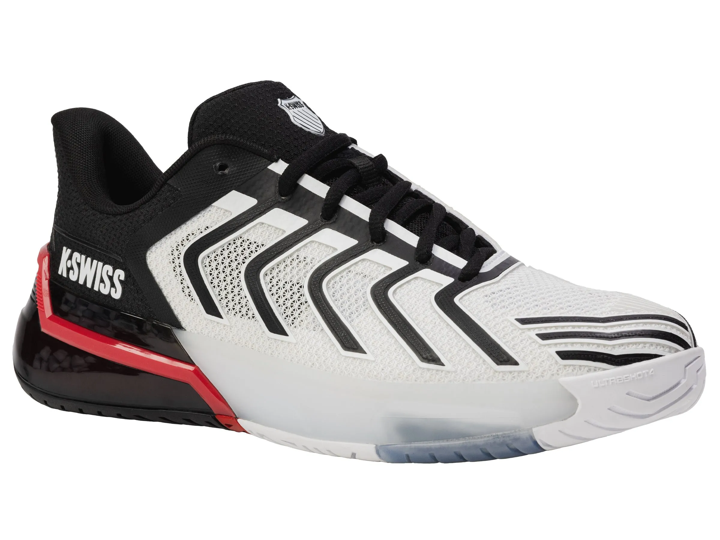 04437-140-M | ULTRASHOT 4 | WHITE/BLACK/MARS RED sold by K-Swiss product image thumbnail 2