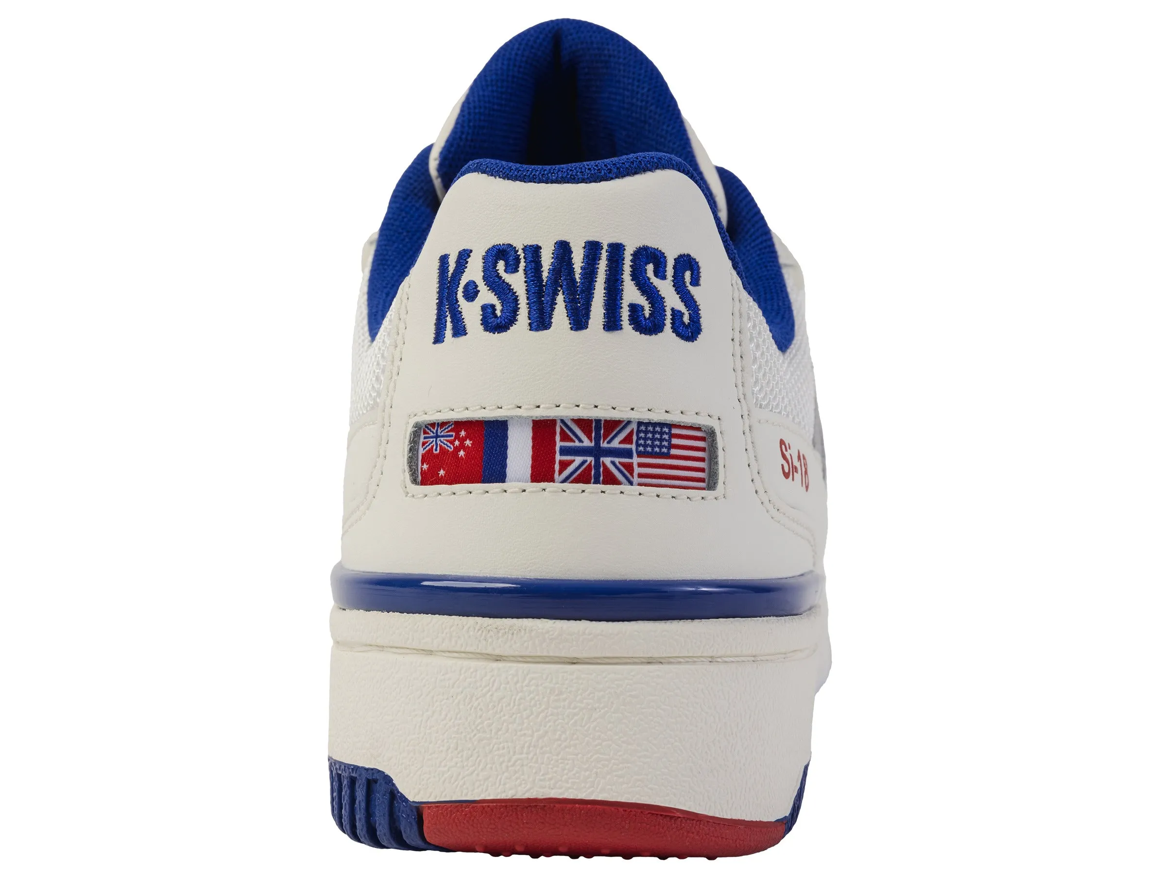 08531-172-M | SI-18 RIVAL | SNOW WHITE/NAVY/RED sold by K-Swiss product image thumbnail 4