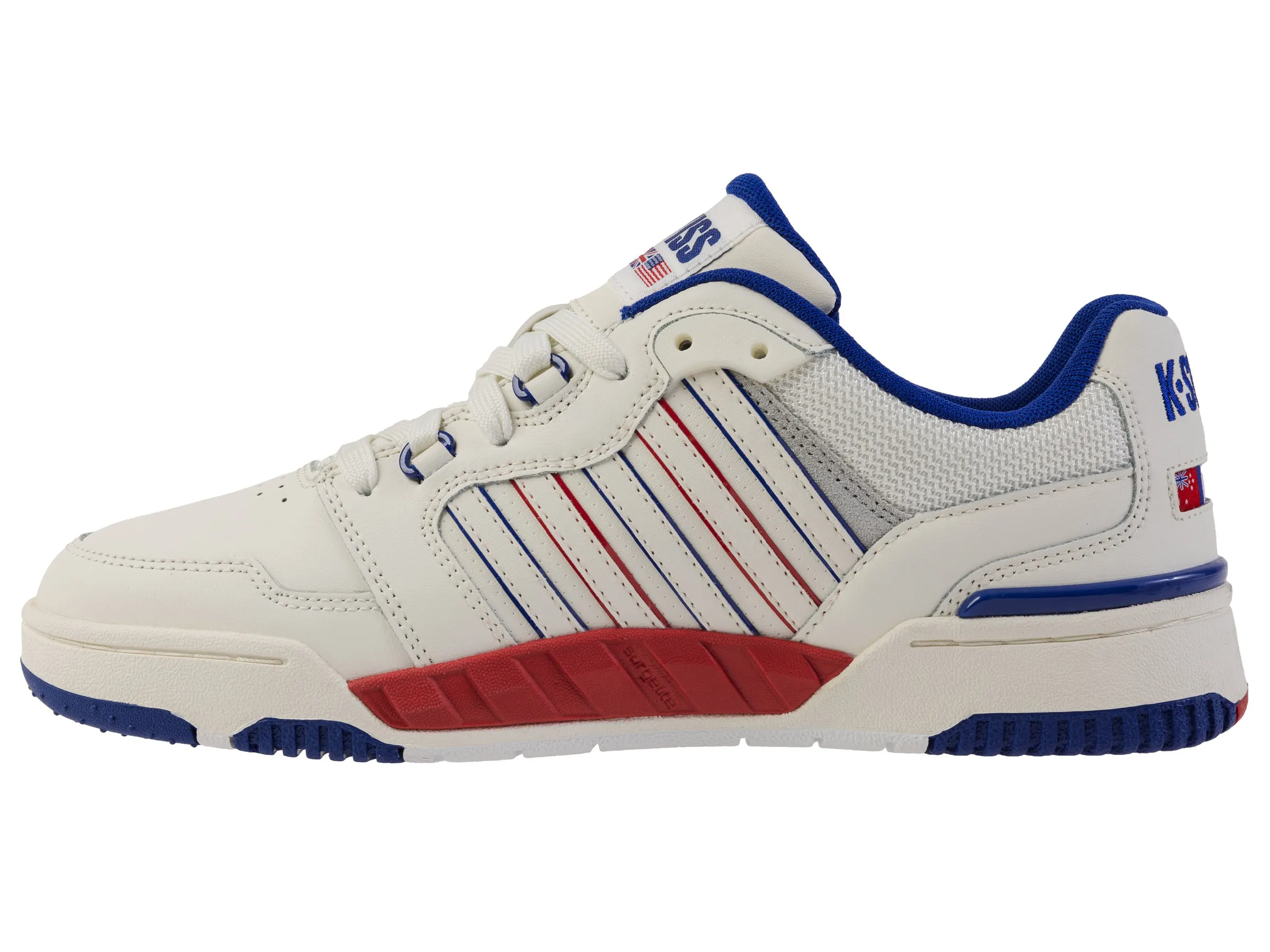 08531-172-M | SI-18 RIVAL | SNOW WHITE/NAVY/RED sold by K-Swiss product image thumbnail 5