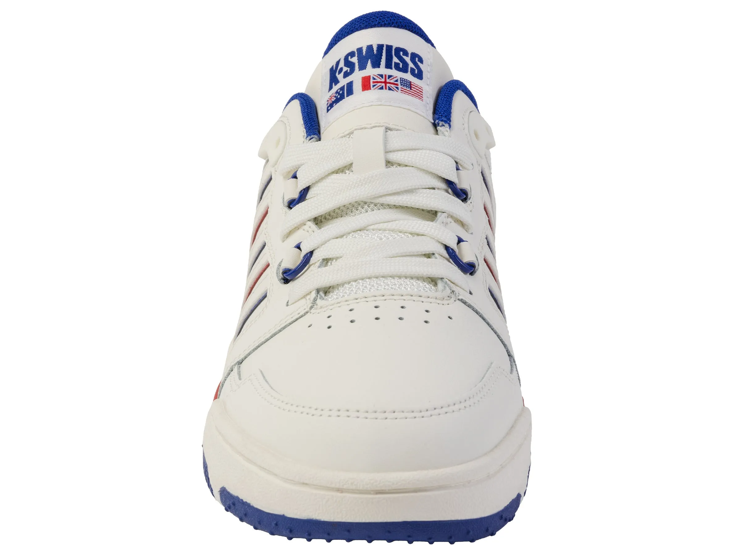 08531-172-M | SI-18 RIVAL | SNOW WHITE/NAVY/RED sold by K-Swiss product image thumbnail 3