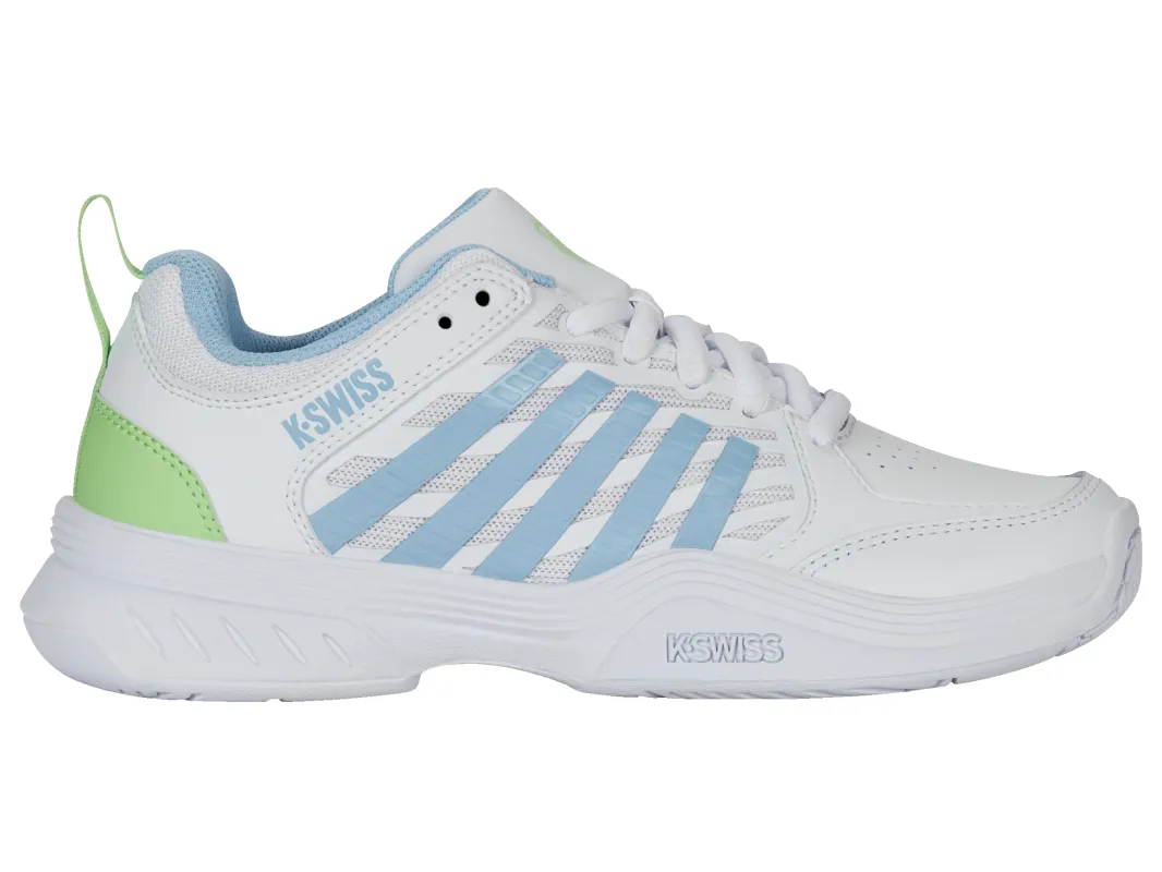 94428-112-M | COURT EXPRESS 2 | WHITE/DUTCH CANAL/PARADISE GREEN sold by K-Swiss