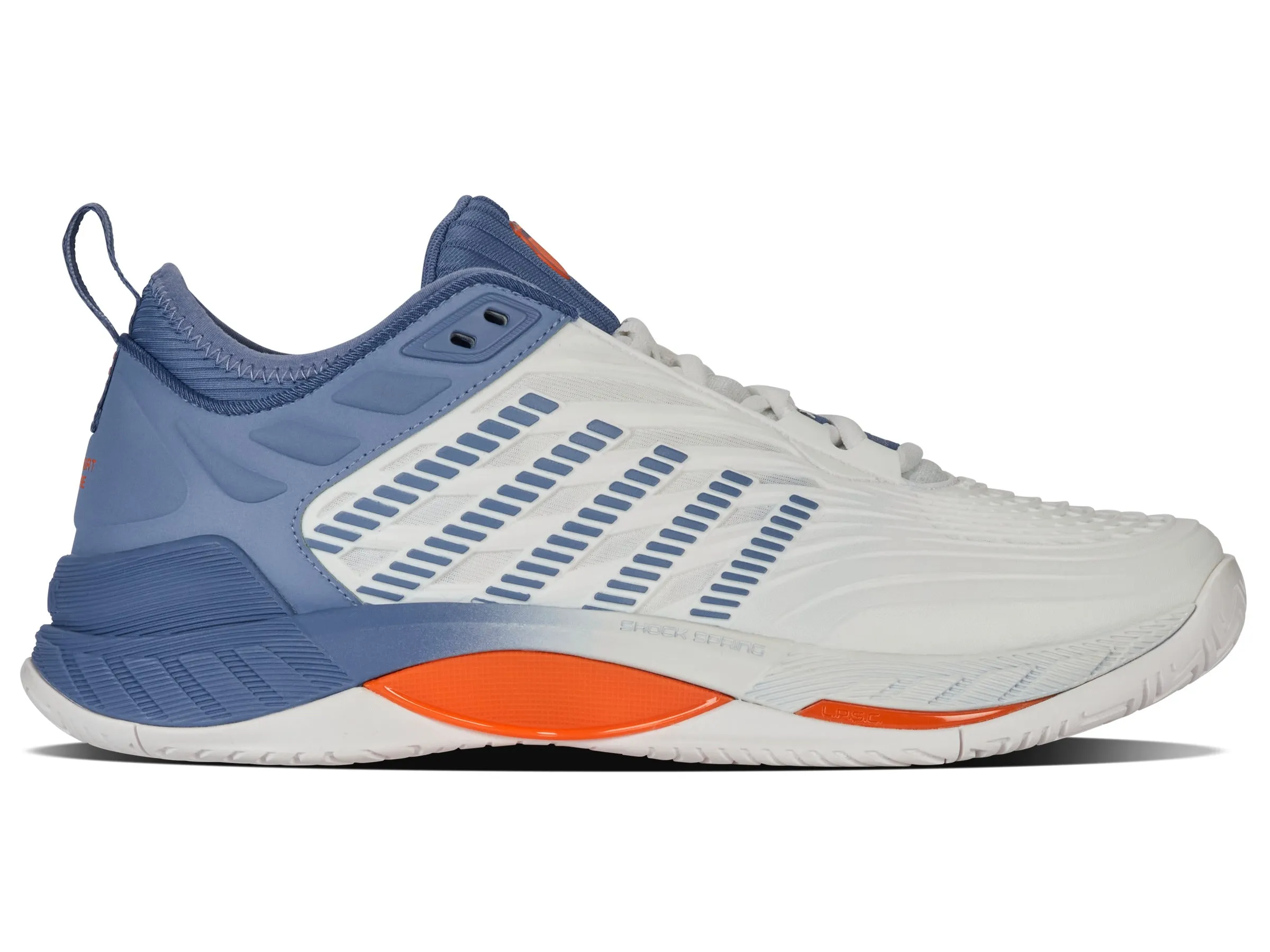 09071-139-M | HYPERCOURT SUPREME 2 | LUCENT WHITE/INFINITY/SCARLET IBIS sold by K-Swiss